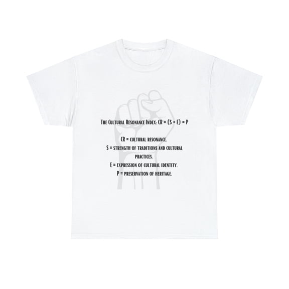 Cultural Resonance Equation Womens Graphic Tee Grafitti Loose Fit TShirt Fashionable Urban Chic Tees available in Multiple Colors