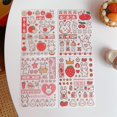 thumbnail image 5 of Sticker Pack Cute Handbook Journal Korean Cartoon Creative Waterproof 4pcs, 5 of 5