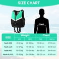 thumbnail image 4 of Kids Swim Vest Life Jacket Youth,Adjustable Flotation Buoyancy Swimsuit Trainer Vests,Swimming Aid Jacket for Boys Girls,Fit for 50-125 lbs, 4 of 10