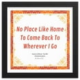 thumbnail image 3 of Inspire and Bloom! INB: No Place Like Home... Framed Wall Art - White, Inspirational Wall Art, Vibrant Decor for Home and Work Spaces, 3 of 9