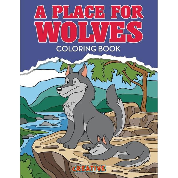 A Place for Wolves Coloring Book, (Paperback)