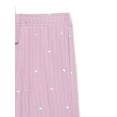 thumbnail image 3 of Wonder Nation Girls Ribbed Top and Pants Pajama Set, 2-Piece, Sizes 4-18, 3 of 3