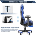 thumbnail image 5 of STGaming Gaming Chair with Massage, Ergonomic Office PC Computer Chair, High Back Gamer Chair with Footrest, Recliner Video Game Chair with Armrest Headrest for Adults 300LBS, Blue, 5 of 8
