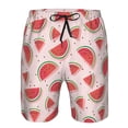 thumbnail image 4 of Naloa Watermelon Men's Beach Shorts, Surfing shorts, Swim trunks, Quick Dry Swim Trunks for Surfing Beach Fun - Small, 4 of 9