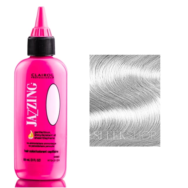 #10 Clear , Clairol Jazzing No-Ammonia No-Peroxide Hair Color Hair - Pack of 2 w/ Sleek Teasing Comb Tinte Cabello Clairol by Sleekshop belleza
