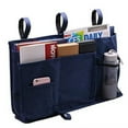 thumbnail image 5 of FRCOLOR Bedside Storage Pouch Multi-pockets Storage Multifunctional Changing Bag Sundries Organizer for Dormitory Bed Camper (Navy), 5 of 8