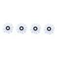 thumbnail image 4 of CRAFTHROU 4Pack LED Roller Skate Wheels PU Blue For Daily Practice, 4 of 5