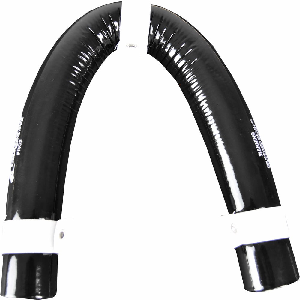 CHAMPRO Football Round Neck Collar Varsity Black