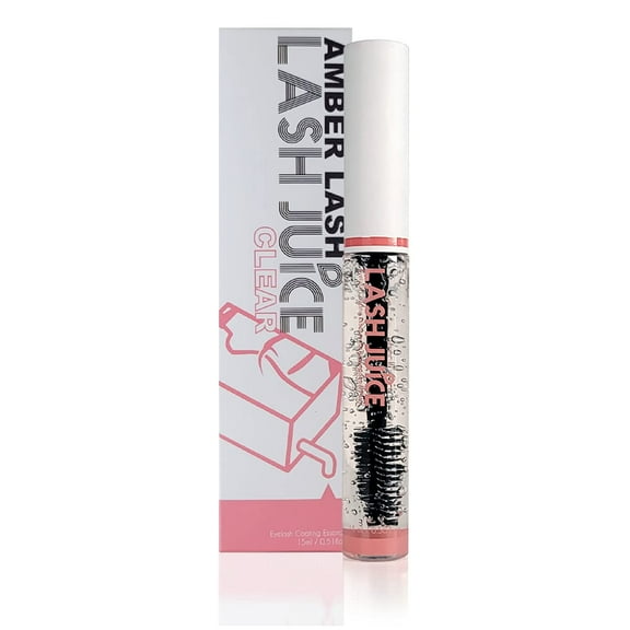Lash Juice By Amber Lash – Eyelash Coating Sealant – CLEAR