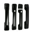 thumbnail image 1 of Cubierta de manija de puerta exterior trim delantera izquierda, delantera derecha, trasera izquierda, trasera derecha para Hyundai Santa Fe 2024-2025 en ABS negro brillante, 1 of 7