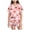 Light Pink, variant on Halloween Pajamas Girls Pumpkin Pajama Set Ghost Pjs Jammies Short Sleeve Button Down Lounge Sleepwear Little Girls Pajamas(Light Pink,4-5 Years)