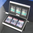 thumbnail image 2 of Caja de almacenamiento para tarjeta de memoria soporte protector de aluminio y Metal 6x SD/SDHC/MMC JShteea  El nuevo, 2 of 3