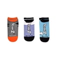 thumbnail image 3 of Dragon Ball Z Chibi Character 3 Pair Pack Lowcut Socks, 3 of 3