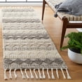 thumbnail image 2 of SAFAVIEH Natura Cirino Southwestern Runner Rug, Ivory/Grey, 2'3" x 8', 2 of 8