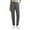 Dark Gray, variant on Hiking Pants Women High Waisted Pull on Stretch Pants Cargo Lightweight Fold Hem Travel Joggers Trousers with Deep Pockets