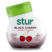Stur Naturally Skinny Black Cherry Liquid Water Enhancer, 1.42 fl oz