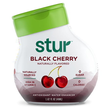 Stur Naturally Skinny Black Cherry Liquid Water Enhancer, 1.42 fl oz