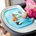 thumbnail image 2 of green sprouts Mini Platemat | Silicone helps avoid harmful chemicals | Contoured design fits most high chairs, Helps toddler develop independent eating skills, Heat-Resistant, Dishwasher Safe, 2 of 2