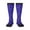 3 Black, variant on Beautiful Purple Snowflakes Knee Socks, High Socks Long Stretchy Sock Women Knee High Stocking, Long Socks for Women