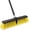 Yellow 18 Inches Heavy Duty, variant on 18 Inch Heavy Duty Push Broom with 63" Long Handle for Outdoor Deck Driveway Garage Yard Patio Warehouse Concrete Floor Cleaning