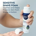 thumbnail image 4 of NIVEA MEN Sensitive Shave Foam, 7 oz, 4 of 13