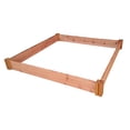 thumbnail image 3 of Growgardens 4' x 4' x 5.5" Redwood Raised Garden Bed, 3 of 3
