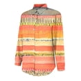 thumbnail image 6 of BILIKEYU Women's Cotton Printed Fashion Button Down Casual Tops, Fall Womens Tops, Womens Long Sleeve Tops, Fall Outfits for Women, 6 of 6