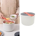 thumbnail image 4 of Suodoka Microwave Rice & Veggie Steamer – Portable All‑In‑One Rice Cooker, Pasta Strainer, Venting Design, Dishwasher Safe, 7.5" x 7.5" x 5.9", 4 of 7