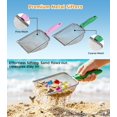 thumbnail image 3 of Eicaus Juego de juguetes de playa para niños de 46 piezas con cubos, 3 of 7