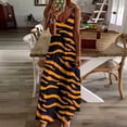 thumbnail image 3 of Animal Print Patterns Design Sleeveless Dress Woman Fashion Long Dresses Women's Summer Suit Dress 2025, 3 of 7
