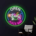 thumbnail image 3 of Handmadetneonsign Juice Bar Open Neon Sign, Cocktail Juice Wall Decor, Bar Club Wall Decor, 3 of 5