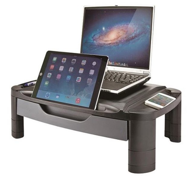 Aidata USA Professional Monitor Stand With Drawer