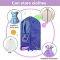 thumbnail image 6 of Closet Organizers and Storage - Loetky Garment Bags for Hanging Clothes Clear Dance Garment Bags for Dancers Dance Costume Bag Dance Competition Bag for Garment Bags for Travel Storage., 6 of 6