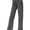 Black, variant on Women's High Rise Straight Leg Ankle Jeans Washed Side Slit Denim Pants, Light Denim, X-Large