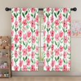 thumbnail image 5 of Blackout Kids Curtains,Pioneer Flower Floral Print Pattern Childrens Insulated Curtains Set Of 2,Bedroom Essentials,Toddler Room Decor 52"x63", 5 of 5