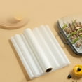 thumbnail image 1 of TIMIFIS Papier de Cuisson de Cuisine Papier de Cuisson Anti-Graisse Adapté pour Four de 12 Pouces Papier Silicone Anti-Graisse Papier pour Moule de Cuisson Papier pour Friteuse à Gaz Papier Anti-Graisse Papier pour Cuiseur Vapeur -, 1 of 7