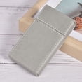 thumbnail image 4 of Estuche compacto para guardar 20 cigarrillos, ideal para mujeres que siempre están en movimiento, elegante estuche para cigarrillos portátil de color gris, 4 of 8