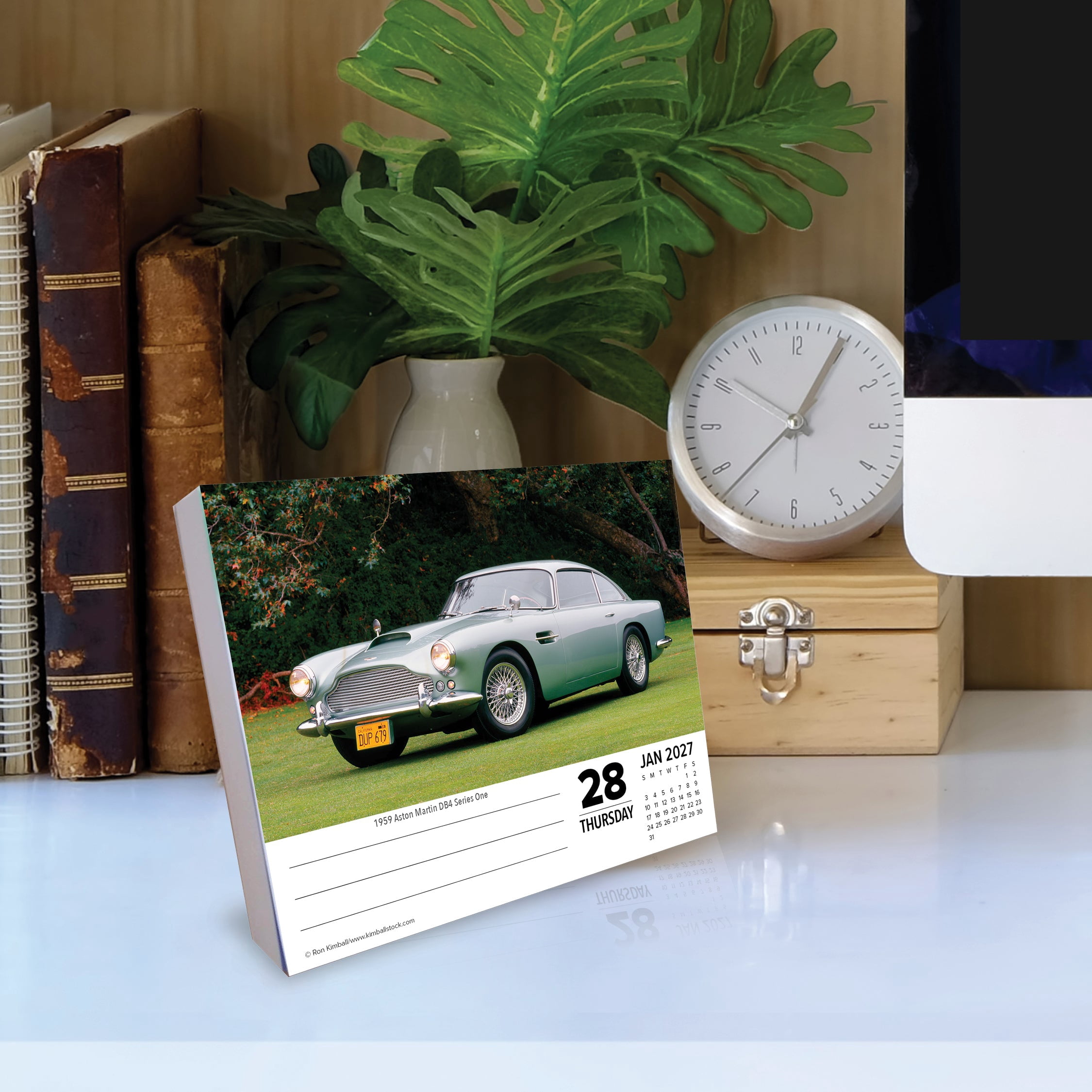 Willow Creek Press, Classic Cars & Trucks 2027 Box Calendar