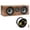 Walnut, variant on Polk Audio Reserve R300 Center Channel Speaker Cable Bundle (Black)
