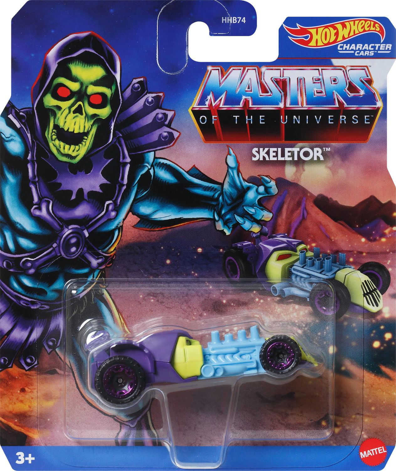 Hot Wheels  Character Cars  Véhicule sous licence, 3ans et collect.