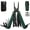 Green, variant on Lightweight G10 Handle Multitool Pliers, 25-in-1 EDC Multi Tool with Replaceable Wire Cutters, Scissors, One-Hand Opening Pocket Knife Survival Tools for Camping, Repair,Survival -BI2048G