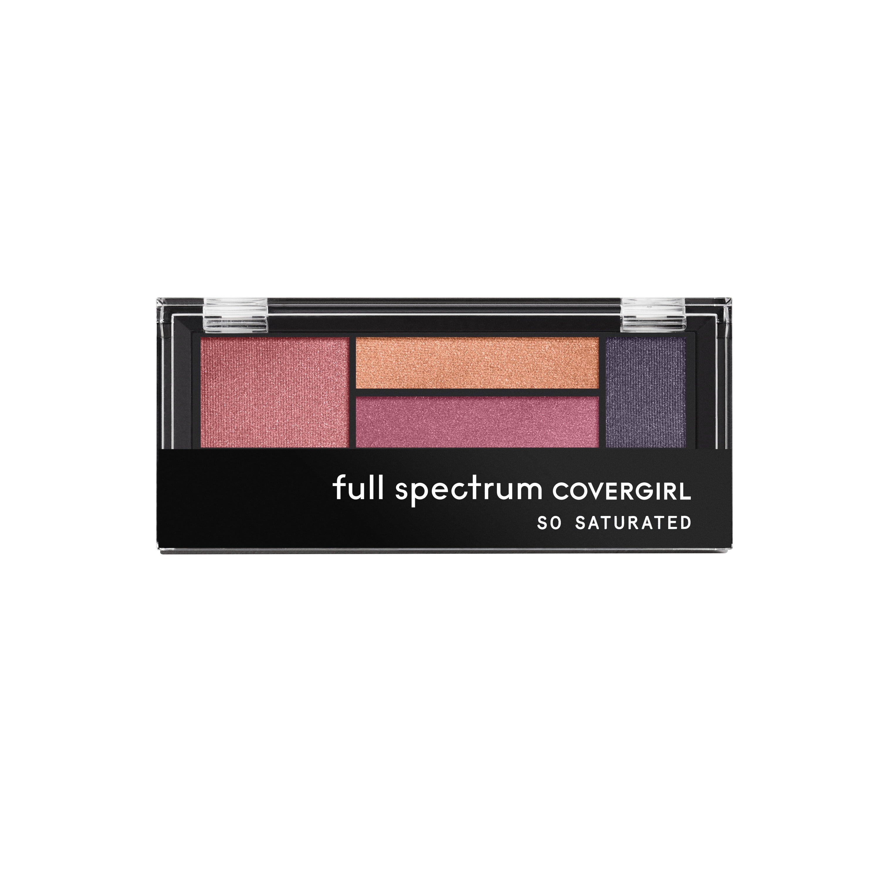 COVERGIRL Full Spectrum So Saturated Quad Eyeshadow Palette, Prophecy