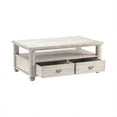 thumbnail image 2 of Crestview Collection Pembroke Plantation Wooden Cocktail Table in Light Gray, 2 of 3