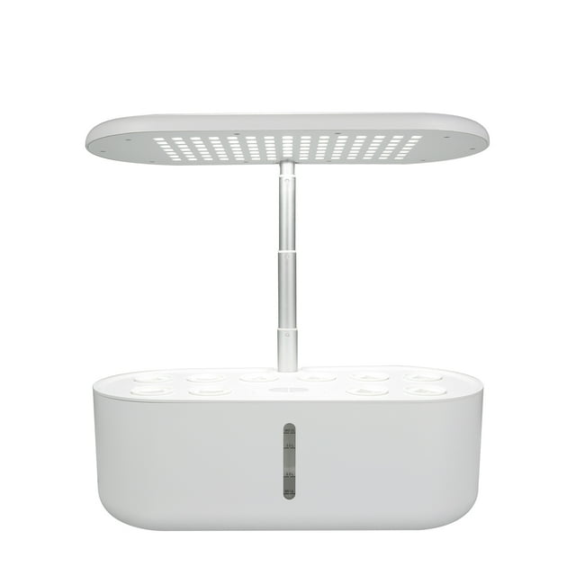 10 Pods Hydroponic Growing System Indoor Garden with LED Plant