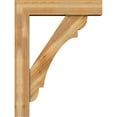 thumbnail image 3 of Ekena Millwork 8"W x 36"D x 48"H Olympic Block Rough Sawn Bracket w/ Offset Brace, Western Red Cedar, 3 of 25