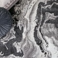thumbnail image 6 of SAFAVIEH Amelia Morven Abstract Area Rug, Charcoal/Gray, 6'7" x 6'7" Square, 6 of 11