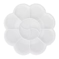 thumbnail image 2 of Paint Palette, Comfortable Hold Paint Pallet Tray Light Weight Easy Cleaning Color Mixing  For Artists For Pigment Separation For Outdoor, 2 of 8