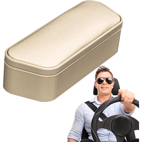 Car Armrest Box Extender With Storage Elbow Rest Support Pad For Sedan SUV Mini Car RV