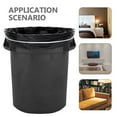 thumbnail image 3 of LOVEVER trash can bands 4pcs Elastic Trash Bag Fixing Circles Anti-fall Off Garbage Bin Opening Bands Trash Bag Fasteners Rubber Band (70cm Circumference) 11.02”X11.02”X0.2”, 3 of 10
