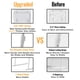 thumbnail image 2 of Mesa Allpop Max - Bandeja de TV plegable y ajustable (56 x 44 x 74 cm), color blanco, 2 of 9